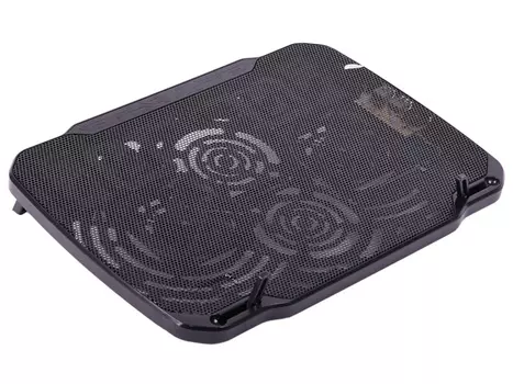 Подставка для ноутбука 15.6" Buro BU-LCP156-B208 металл/пластик 1800об/мин 23db черный