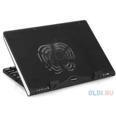 Подставка для ноутбука 15.6" Crown CMLS-925 270x370x55mm USB 780g черный