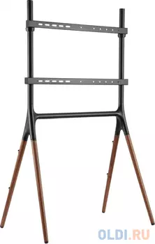 Подставка для телевизора Cactus CS-ST1247BKWN черный/орех 49"-70" макс.40кг напольный
