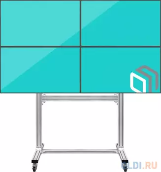 Подставка для телевизора Onkron FSPRO2L-22 черный 40"-55" макс.200кг напольный мобильный