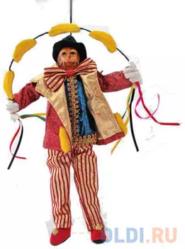 Подвеска Winter Wings Цирковая обезьяна 28 см 1 шт N069172