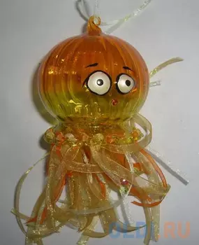 Подвеска Winter Wings Осьминог 18 см 1 шт стекло N07523