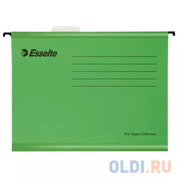 Подвесная папка ESSELTE PENDAFLEX ECO, ф.А4, 25 шт, зеленый, цена за 1шт 90318