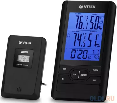 Погодная станция Vitek VT-3532, черный