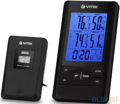 Погодная станция Vitek VT-3532, черный