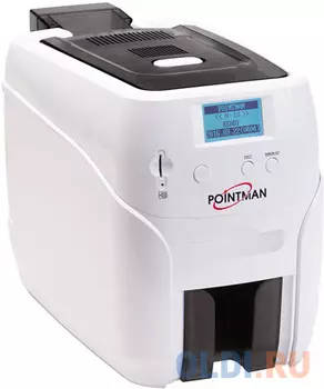 Pointman Nuvia N15, односторонний, лоток подачи на 100 карт, приемный на 50 карт, USB2.0 (High-Speed), RS-232, Built in 10/100 Ethernet, ЖК дисплей