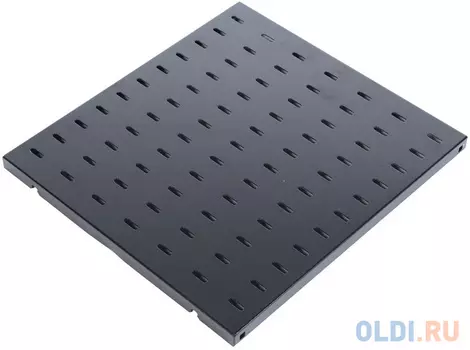 Полка перфорированная ЦМО глубина 750 мм черный СВ-75-9005