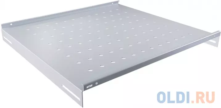 Полка стационарная NTSS NTSS-FS-600 1U нагр.:60кг. 19" 350мм серый (упак.:1шт)
