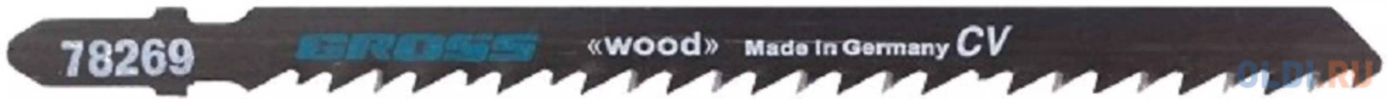 Полотна для электролобзика по дереву, 2 шт.( 3104L - T144DL ) // Gross