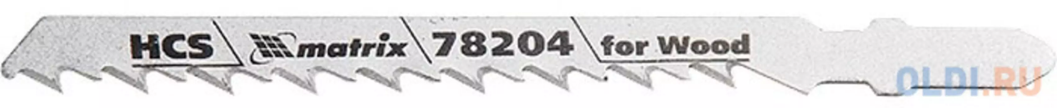 Полотна для электролобзика по дереву, 3 шт. T144D, 75 х 4мм, HCS// Matrix
