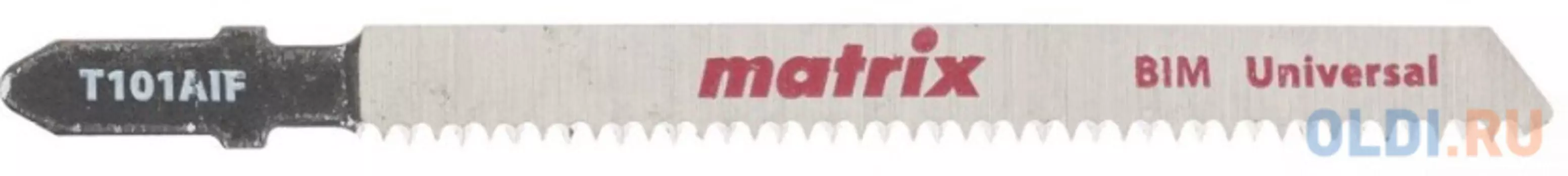 Полотна для электролобзика по дереву с покрыт.,3 шт.T101AIF,72x1,7мм,Bimetal// Matrix