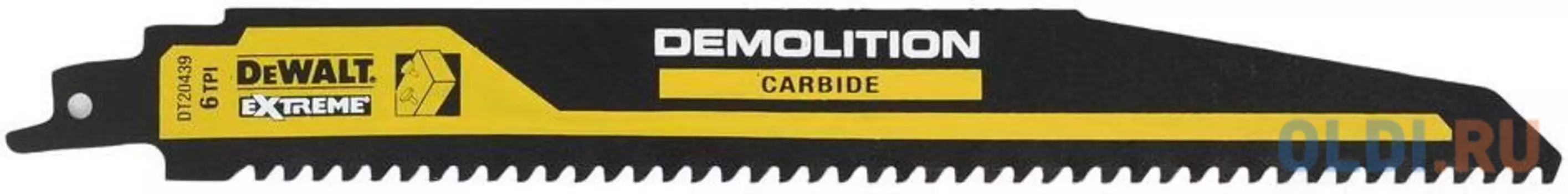 Полотно саб пилы карб зуб п/дер 230мм DT20439-QZ DeWalt