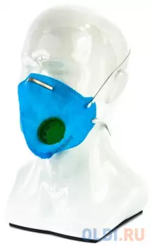 Полумаска фильтрующая складная, модель "ИСТОК", с клапаном выдоха FFP1 NR// Россия