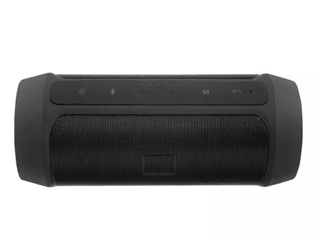 Портативная акустика Ginzzu GM-994G Black 2 х 5 Вт / 100 - 18000 Гц / FM / BT 4.0 / USB, AUX / АКБ