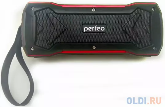 Портативная акустика Perfeo Grande 10Вт Bluetooth черный PF_5207 PF-BT-GRDE-BKRD