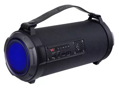 Портативная акустика Perfeo PF_A4318 Black 1.2Вт + 8.8Вт / 150 — 18 000 Гц / FM / BT 4.2 / AUX, USB / АКБ