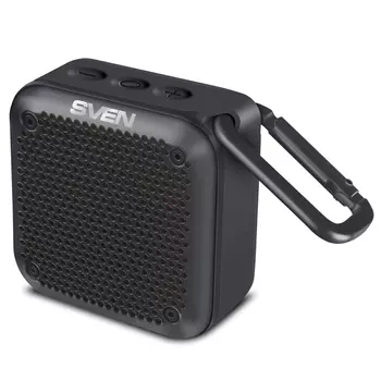 Портативная акустика Sven PS -88 Black 7 Вт, 100 — 20 000 Гц, Bluetooth, microUSB, AUX, 1500mAh