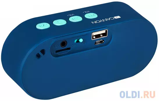 Портативная стереосистема Bluetooth V4.2 + EDR с 3,5-мм выходом Aux, слот для карты microSD, USB / micro-USB