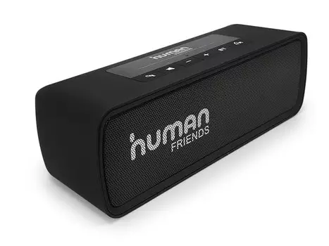 Портативная колонка CBR Human Friends Easytrack Black 130 — 20 000 Гц / FM / BT / AUX, microUSB / АКБ