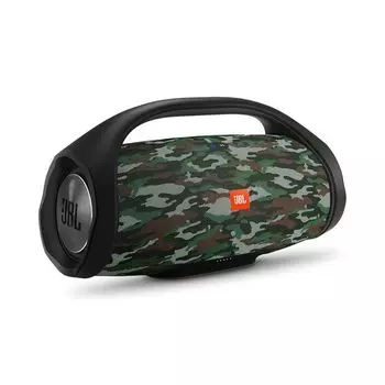 Портативная колонка JBL BOOMBOX (JBLBOOMBOXSQUADEU) Camouflage 2 x 30 Вт / 50Hz-20kHz / noFM / BT 4.2 / Вход для аудиокабеля 3.5 мм, USB / АКБ/220V