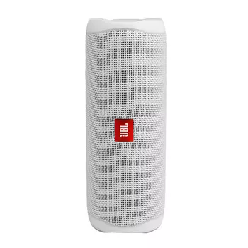 Портативная колонка JBL Flip 5 White 20 Вт, 65 — 20 000 Гц, noFM, Bluetooth, MicroUSB (зарядка), АКБ