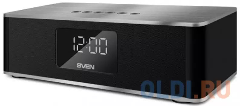 Портативная акустика Sven PS-190 10Вт Bluetooth черный серебристый