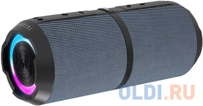 Портативная колонка Урал Гагарин ГР-001 серый (Вт 2x10, 70-20000, Bluetooth, 2500мАч, Type-C)