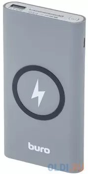 Портативное зарядное устройство Buro HG8000-WCH 8000мАч серый/белый