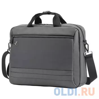 Портфель 15.6" BRAUBERG Expert полиэстер серый