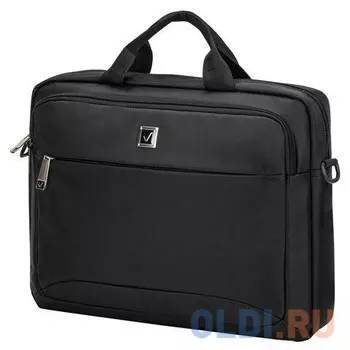 Портфель 15.6" BRAUBERG Protect полиэстер черный