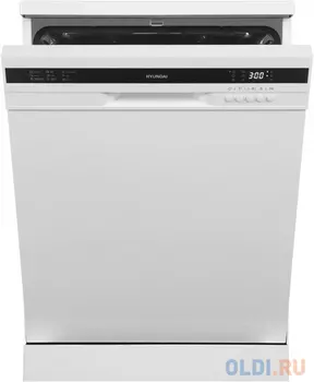 Посудомоечная машина Hyundai DF126 белый (полноразмерная)