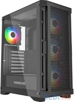 Корпус ATX Powercase Ultimate Без БП чёрный