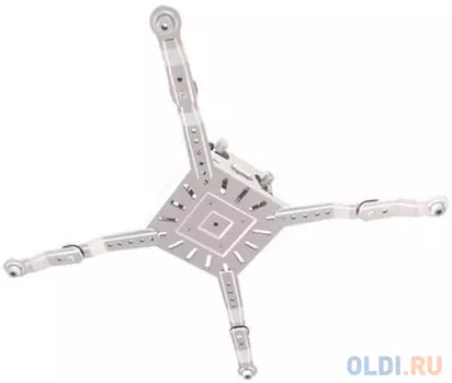 [PR3XL-W] Универсальное потолочное крепление Wize Pro PR3XL-W для проектора с микро регулировкой вручную/без использования инструментов, максимальное расстояния между крепежными отверстиями 537 мм, наклон +/-15°, поворот +/- 8°, вращение 360°, до 32 кг,