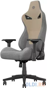 Премиум игровое кресло KARNOX LEGEND Magician - PET FABRIC, серо-бежевый