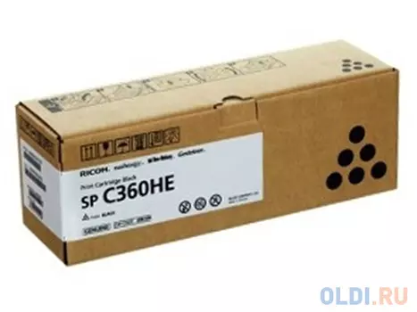 Картридж Ricoh SP C360HE 7000стр Черный