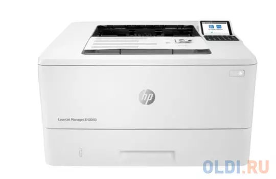 Принтер монохромный HP LaserJet Managed E40040dn, 40 стр/мин, дуплекс, сеть