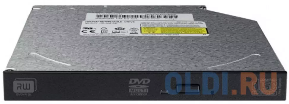 Привод для ноутбука DVD±RW Lite-On DS-8ACSH SATA черный OEM