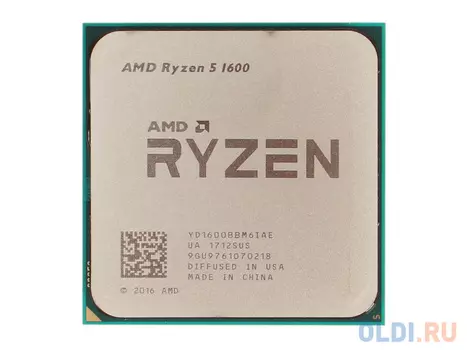 Процессор AMD Ryzen 5 1600 OEM