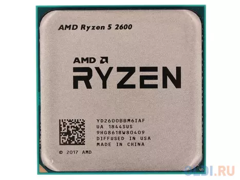 Процессор AMD Ryzen 5 2600 OEM &lt;65W, 6C/12T, 4.25Gh(Max), 19MB(L2+L3), AM4 (YD2600BBM6IAF) b