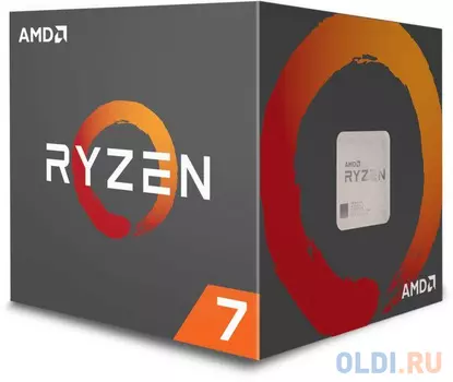 Процессор AMD Ryzen 7 3700X BOX Wraith Prism cooler &lt;65W, 8C/16T, 4.4Gh(Max), 36MB(L2+L3), AM4 (100-100000071BOX)