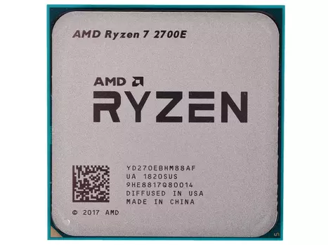 Процессор AMD Ryzen 7 PRO 2700E OEM 45W, 8C/16T, 4.0Gh(Max), 20MB(L2+L3), AM4 (YD270EBHM88AF)