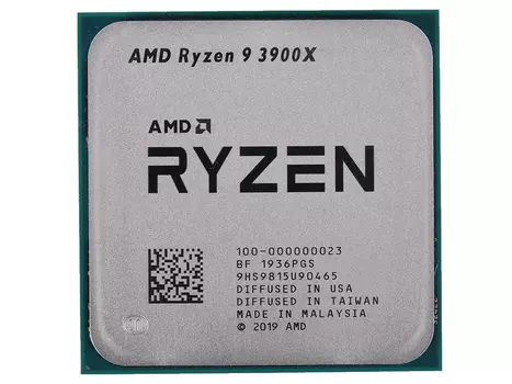 Процессор AMD Ryzen 9 3900X OEM 105W, 12C/24T, 4.6Gh(Max), 70MB(L2+L3), AM4 (100-000000023)