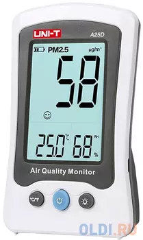 Прочие измерители UNI-T Измеритель качества воздуха A25D , может использоваться в домах, офисах, отелях, школах, фабриках, больницах, ресторанах и дру