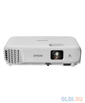 Проектор Epson EB-E01 white (LCD, 1024 x768, 3300Lm, 15000:1, 2.4 kg) (V11H971040)