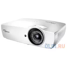 Проектор Optoma EH460ST Full3D; DLP, Full HD(1920*1080),4200 ANSI Lm,20000:1; короткофокусный (0.5:1); HDMI x2+MHL;VGA IN x1;Composite;AudioINx1(3,5mm);VGAOut; AudioOut;триг+12В:USB Ax2 reader/wireless;RJ45;RS232;10W; 29dB;2,95 kg,сумка (E1P1D10WE1Z1)