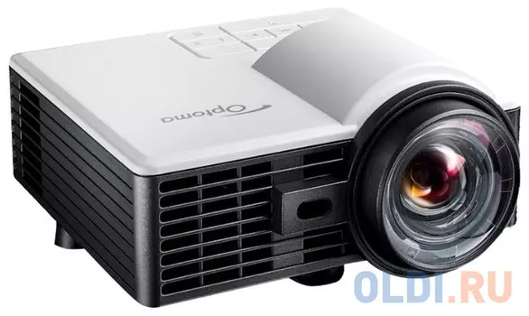 Проектор Optoma ML1050ST+ 1280x800 1000 люмен 20000:1 белый черный E1P2A2F6E1Z1