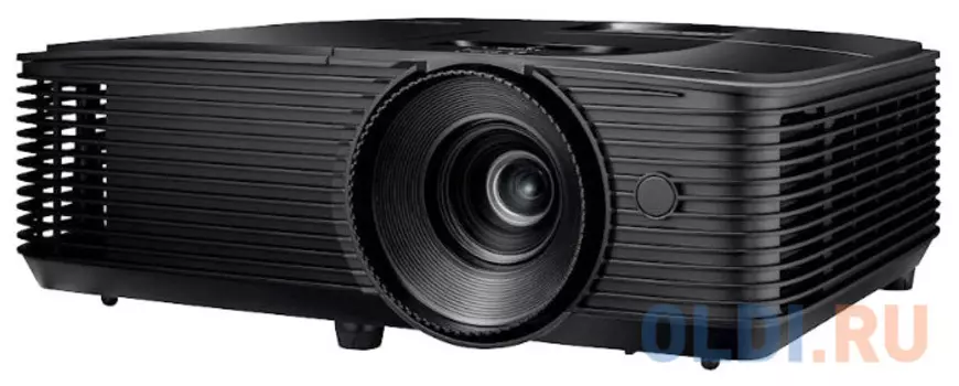 Проектор Optoma S343e DLP, 3D Ready, SVGA (800*600), 3800 ANSI Lm, 22000:1; 15000ч/ 12000ч/10000ч/ 6000ч (Eco+/Dynamic/Eco/bright);+/- 40 vertical; HDMI x1; VGA IN x1;Audio IN x1;Compositex1; Audio OUT x1; USB-A (power 1A);VGA out;RS232;10W; 27 dB; 3 kg,