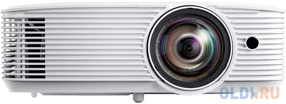Проектор Optoma W318STe Full 3D;DLP,WXGA (1280*800),3800 ANSI Lm,22 000:1,Короткофокусный TR 0.521:1;HDMI 1.4a x2+MHL;VGA (YPbPr/RGB)x2;Composite x1;MicINx1; AudioIN;VGA Out;AudioOut;USB-A power 1A;RS232;RJ45x1;10Wx1;26dB;3.0 кг. белый [E1P1A29WE1Z1]