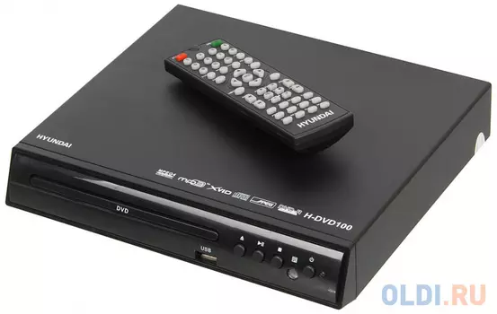 Проигрыватель DVD Hyundai H-DVD100 черный