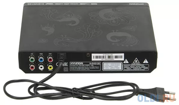 Проигрыватель DVD Hyundai H-DVD120 черный